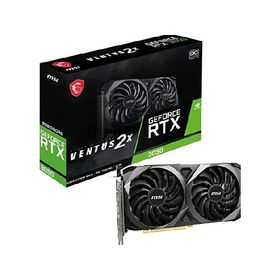 MSI GeForce RTX 3050 VENTUS 2X 8G OC ゲーミンググラフィックスカード - 8GB GDDR6X 1807MHz PCI Express Gen 4 x 8 128ビット 3x DP v 1.4a HDMI 2.1 (4K対応