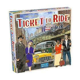 ボードゲーム 英語 アメリカ DO7260 Ticket to Ride New York Board Game - Train Route-Building Strate