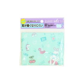 〔半額〕オシャレマスク 抗菌 平ゴム ガール柄 59775 [M便 1/6]◆[パケ1cm]◆