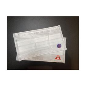 イベント 縁日 催物 抽選会/名入れ ロゴ入れ オリジナル カラープリント代込 不織布マスク シールタイプ 1000枚〜