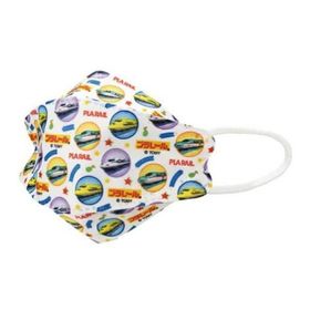 (あわせ買い2999円以上で送料無料)スケーター MSKSH3 高機能 立体マスク 子供用 プラレール 5枚入