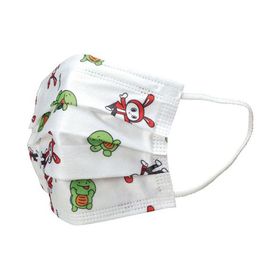 在庫処分品 まいぜんシスターズ+ 子供用 不織布 プリーツマスク 7枚入り MSKP3N 4973307626449