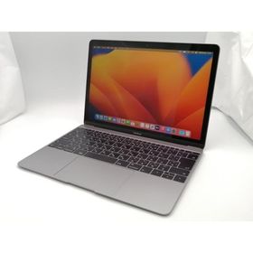 【中古】Apple MacBook 12インチ CoreM3:1.2GHz 256GB スペースグレイ MNYF2J/A (Mid 2017)【ECセンター】保証期間１ヶ月【ランクC】