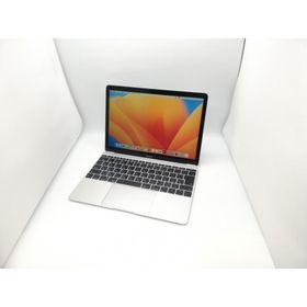 【中古】Apple MacBook 12インチ CoreM3:1.2GHz 256GB シルバー MNYH2J/A (Mid 2017)【アリオ倉敷】保証期間１ヶ月【ランクB】