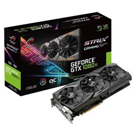 ASUS R.O.G. STRIXシリーズ NVIDIA GeForce GTX1080Ti搭載ビデオカード ベースクロック1569MHz
