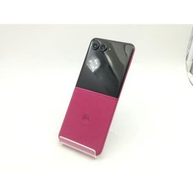 【中古】MOTOROLA IIJmio 【SIMフリー】 motorola razr 50 ultra ホットピンク 12GB 512GB【広島】保証期間１ヶ月【ランクB】