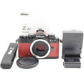 シャッター数11枚 Nikon Z fc ボディ ブラック クリムゾンレッド ミラーレス一眼 プレミアムエクステリア張替済み ニコン