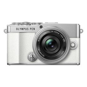 オリンパス PEN E-P7 14-42mm EZレンズキット ホワイト ペン ミラーレス一眼カメラ OLYMPUS