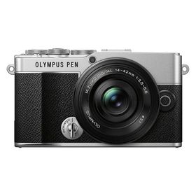 オリンパス PEN E-P7 14-42mm EZレンズキット シルバー ペン ミラーレス一眼カメラ OLYMPUS
