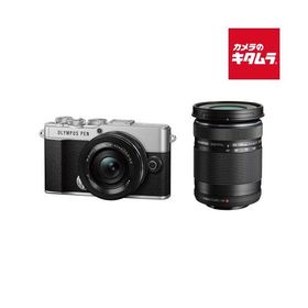 オリンパス PEN E-P7 EZ ダブルズームキット シルバー 《納期約１−２週間》