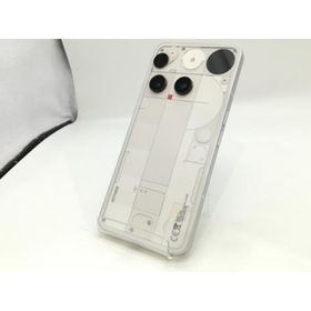 【中古】NOTHING 国内版 【SIMフリー】 Nothing Phone (3) ホワイト 12GB 256GB【浜松駅前】保証期間１ヶ月【ランクB】
