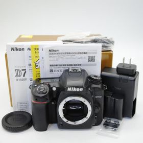 【良品】Nikon デジタル一眼レフカメラ D7500 ボディ ブラック