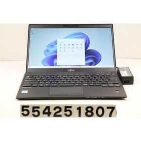 ノートパソコン 富士通 LIFEBOOK U939/BX Core i5 8265U 1.6GHz/8GB/256 GB(SSD)/13.3W/FHD(1920x1080)/Win11 バッテリ劣化