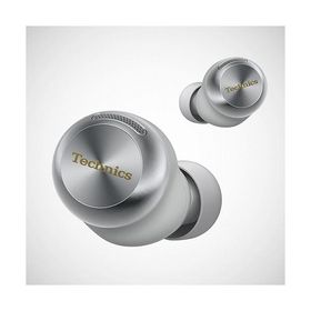 パナソニック Technics テクニクス 完全ワイヤレスイヤホン シルバー 磁性流体ドライバー Bluetooth5.3 ノイズキャンセリング EAH-AZ100 S