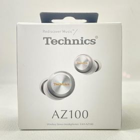 【美品】 Panasonic パナソニック テクニクス ワイヤレスイヤホン EAH-AZ100-S シルバー Technics タッチセンサー 密閉型 ◆2003