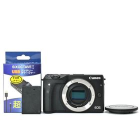 ＜美品＞Canon EOS M3 ボディ ブラック｜高画質APS-Cミラーレス｜タッチパネル搭載｜軽量コンパクト｜外観美品