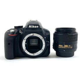 ニコン Nikon D3300 18-55 VR II レンズキット ブラック デジタル 一眼レフカメラ 中古