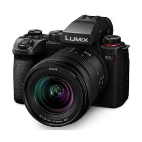 パナソニック カメラ デジタル一眼レフカメラ 標準ズームレンズキット LUMIX S5II DC-S5M2K ブラック Panasonic