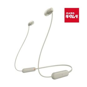 ソニー SONY ワイヤレスステレオヘッドセット DSEE搭載/防滴仕様 ベージュ WI-C100 CZ ベージュ 《納期約１週間》