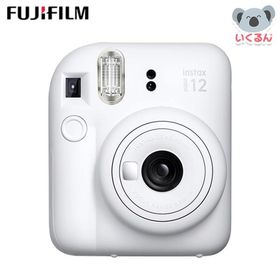 カメラ インスタントカメラ フィルムカメラ チェキ INSTAX mini 12 クレイホワイト 白 富士フイルム