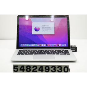 ノートパソコン 【ジャンク品】Apple MacBook Pro Retina A1502 Early 2015 Core i5 5257U 2.7GHz/16GB/256GB/macOS Monterey バッテリ膨張