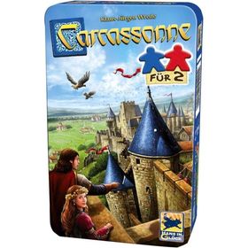カルカソンヌ フォー 2 Carcassonne Fur 2 外国語版 ボードゲーム カードゲーム