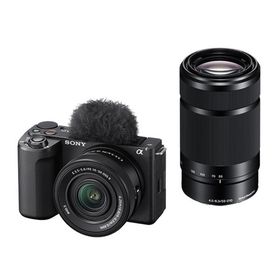 ★土日祝出荷可 在庫あり◆Wズームレンズキット SONY デジタル一眼カメラ VLOGCAM ZV-E10M2X(B)