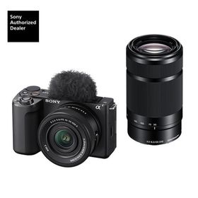 [新品]SONY ソニー VLOGCAM ZV-E10 II ダブルズームレンズキット ブラック ZV-E10M2X B