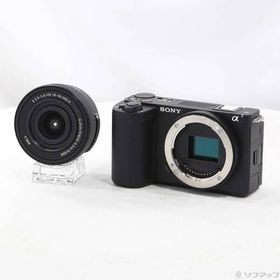 〔中古〕SONY(ソニー) VLOGCAM ZV-E10 II パワーズームレンズキット ブラック ZV-E10M2K B〔349-ud〕