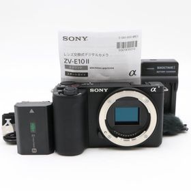 【ほぼ新品】SONY ZV-E10M2 Black ソニー