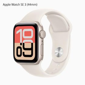 Apple Watch SE3 GPSモデル 44mm スマートウォッチ アップルウオッチ MEPF4KH/A スターライト スポーツバンド ポイント利用 ラッピング プレゼント