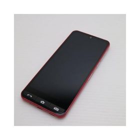 美品 SHG09 BASIO active レッド AU スマホ KYOCERA 即日発送 あすつく 土日祝発送OK