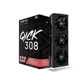 XFX Speedster QICK308 Radeon RX 6600 XT ブラックゲームグラフィックカード 8GB GDDR6 HDMI 3xDP AMD RDNA 2 RX-66XT8LBDQ_並行輸入