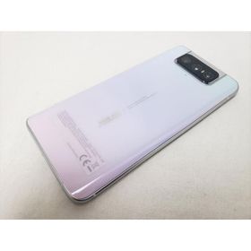 (中古) ZenFone7 5G (8GB/128GB) パステルホワイト /ZS670KS-WH128S8 【mineo版 SIMFREE】、SIMフリー