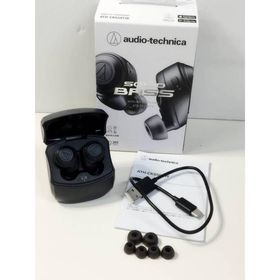 【現状品】audio-technica ワイヤレスイヤホン ATH-CKS50TW