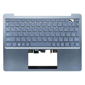 Microsoft Surface Laptop Go 2 2013 キーボード パームレスト 中古品 5-0621-1 アイスブルー パーツ 部品