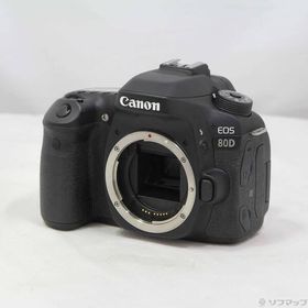 〔中古〕Canon(キヤノン) EOS 80D ボディ ブラック〔344-ud〕