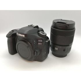 【中古】Canon EOS 80D EF-S18-135 IS USM レンズキット【高崎モントレー】保証期間１ヶ月【ランクB】