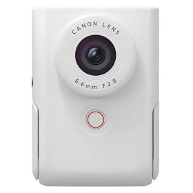 《新品》 Canon (キヤノン) PowerShot V10 ホワイト[ ビデオカメラ ] 【KK9N0D18P】【キャッシュバック￥5,000-対象】