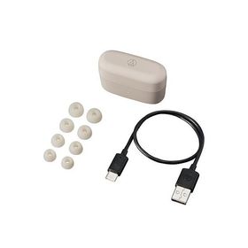 audio-technica 完全ワイヤレスイヤホン ATH-CKS30TW+ ベージュ Headphone/Earphone