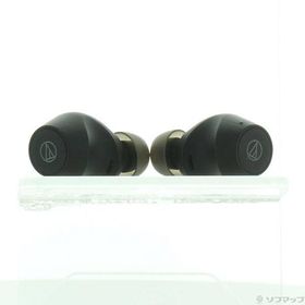 〔中古〕audio-technica(オーディオテクニカ) ATH-CKS30TW+ BK マットブラック〔349-ud〕