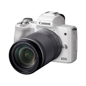キヤノン Canon EOS Kiss M EF-M18-150 IS STM レンズキット ホワイト ミラーレス一眼カメラ 新品