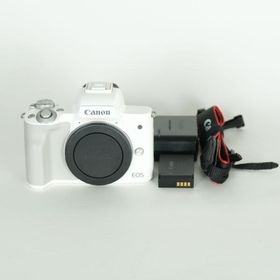 [美品] Canon EOS Kiss M [ボディ ホワイト] | Canon EF-Mマウント