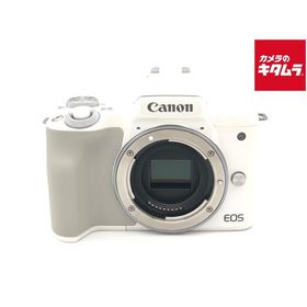 【中古】 【美品】 キヤノン EOS Kiss M ボディ ホワイト