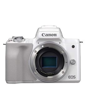 キヤノン Canon EOS Kiss M ボディ ホワイト ミラーレス 一眼レフ 中古