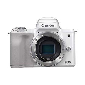 【アウトレット品】Canon ミラーレス一眼カメラ EOS Kiss M ボディー ホワイト EOSKISSMWH-BODY