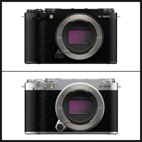 FUJIFILM/富士フイルム デジタルカメラ ミラーレス一眼カメラ [ボディ単体] X-M5-B-JP/X-M5-S-JP ブラック/シルバー