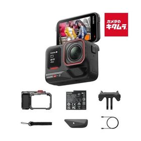 Insta360 Ace Pro2 ストリート撮影キット ミッドナイトブラック シングルバッテリー：スレート・グレー（CINSBBGA-ACEPRO244） 《納期未定》