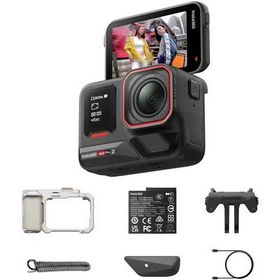 Insta360 アクションカメラ「Insta360 Ace Pro 2」ストリート撮影キット シングルバッテリー(ムーンライト・シルバー) CINSBBGA-ACEPRO248 返品種別B