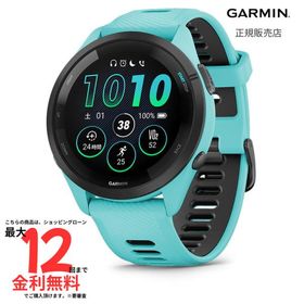 【25日までの期間限定特別価格】ガーミン GARMIN Forerunner 265 Music 010-02810-42 フォーランナー ブラック メンズ レディース スマートウォッチ